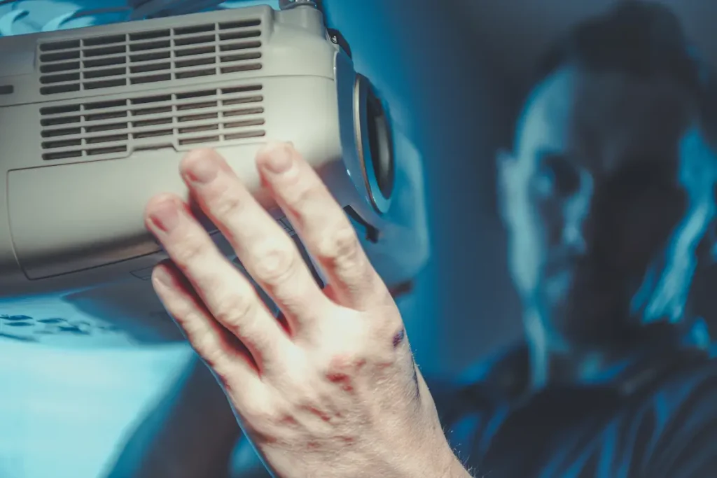 projector-image-position-adjustment